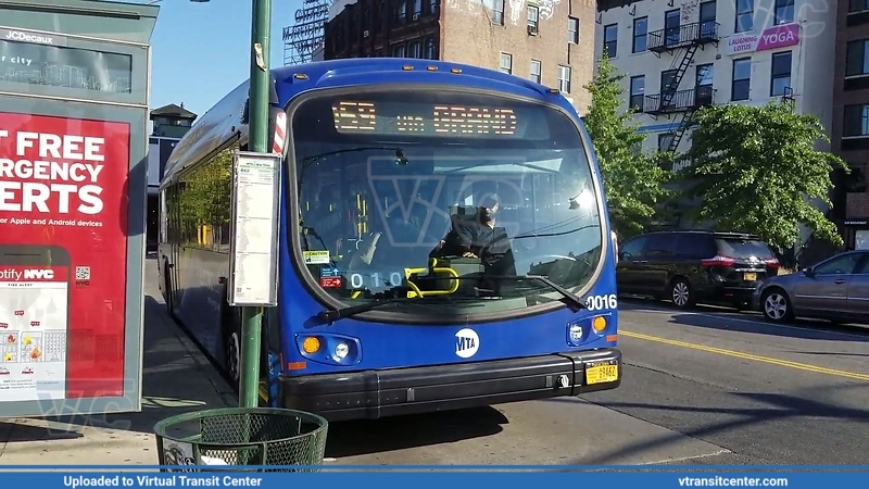 MTA New York City 0016 on the Q59
Q59 via Grand
Proterra Catalyst BE40
