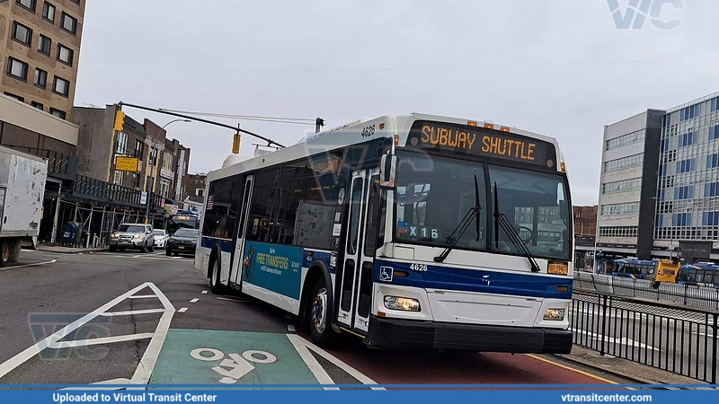 MTA E shuttle 
MTA E shuttle 
