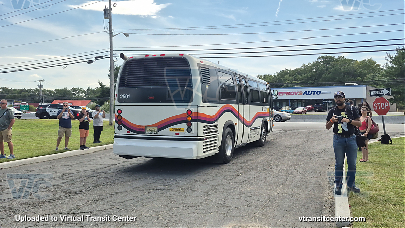 NJ Transit #2501 during 2026 Bus Fest 
NJ Transit #2501 during 2026 Bus Fest 
