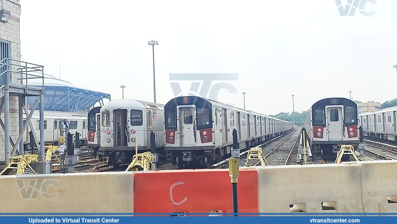 R127-134 and R188 in yard 
