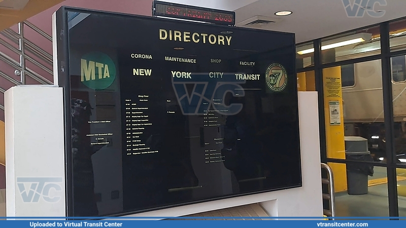 Directory inside Corona Yard
Directory
