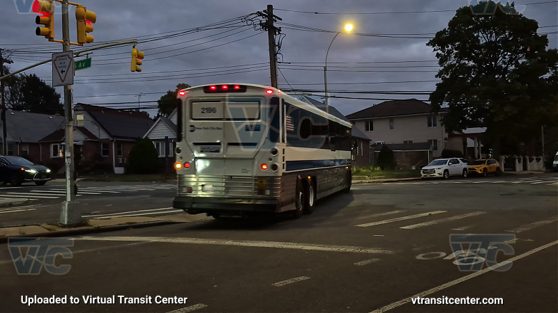 MTA Bus Company #2196 on the QM20
Ex-NJ Transit #7103 
