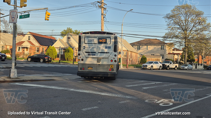 MTA Bus Company #2267 on the QM20 Super Express 
MTA Bus Company #2267 on the QM20 Super Express 
