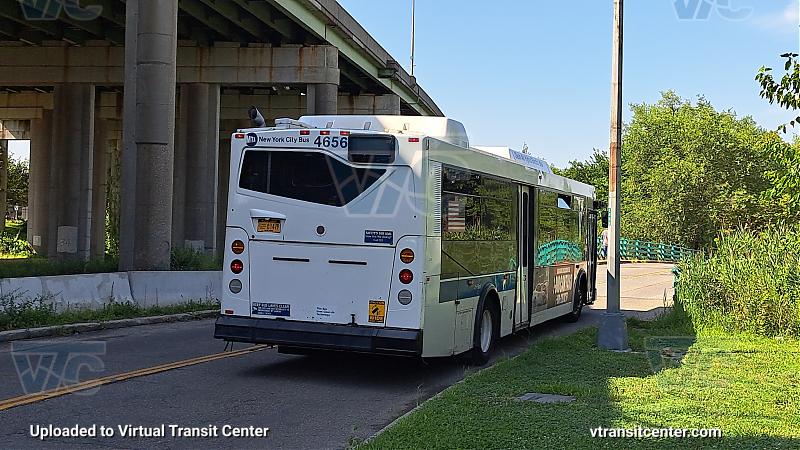 MTA New York City 4656 on the Q00 Dragon Boat Shuttle 
2010 Orion 7 NG #4656 on the Q00 Dragon Boat Shuttle 
