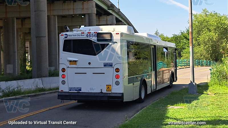 MTA New York City 4656 on the Q00 Dragon Boat Shuttle 
2010 Orion 7 NG #4656 on the Q00 Dragon Boat Shuttle 
