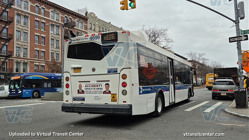 2010 Orion VII NG #4699 on the M126 1 shuttle 
2010 Orion VII NG #4699 on the M126 1 shuttle 
