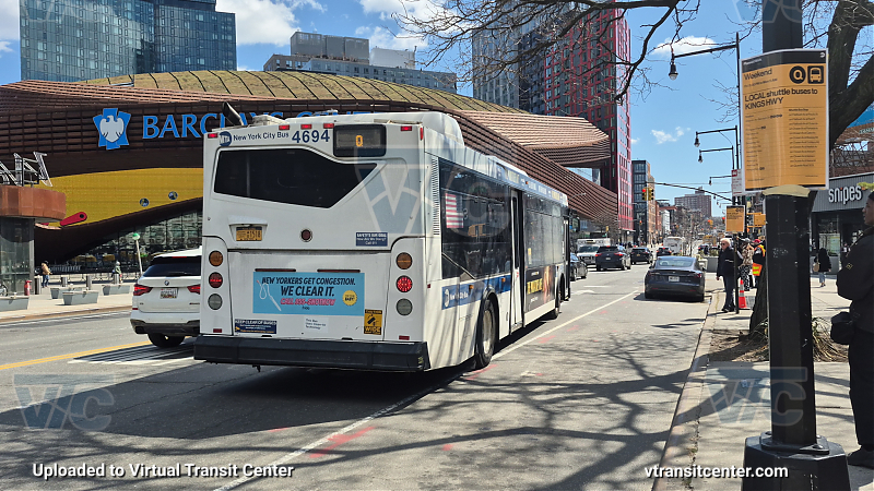 MTA New York City 4694 on the Q91 Q shuttle
2010 Orion 7 NG #4694 on the Q91 Q shuttle
