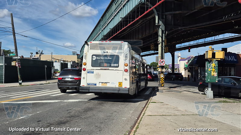New York City Transit #8068 on the A shuttle 
New York City Transit #8068 on the A shuttle 
