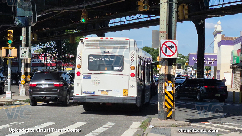 New York City Transit #8068 on the A shuttle 
New York City Transit #8068 on the A shuttle 
