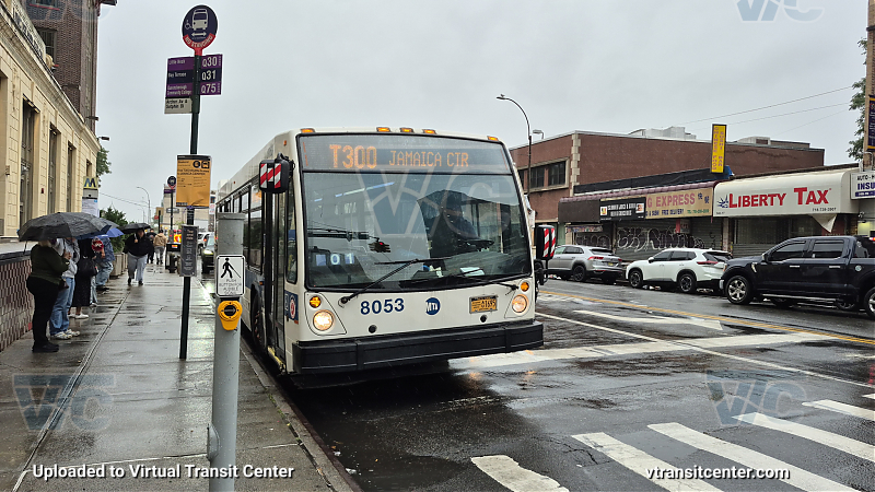 New York City Transit #8053 on the T300 E shuttle 
New York City Transit #8053 on the T300 E shuttle 
