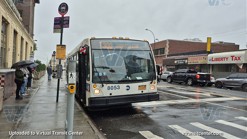New York City Transit #8053 on the T300 E shuttle 
New York City Transit #8053 on the T300 E shuttle 
