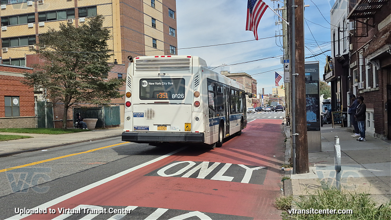 New York City Transit #8026 on the T351 Rockaway Park Shuttle 
New York City Transit #8026 on the T351 Rockaway Park Shuttle 

