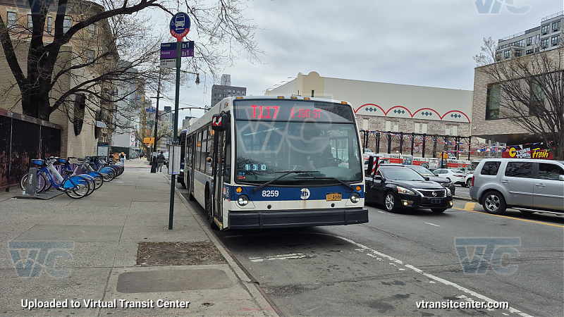New York City Transit #8470 on the T117 2 shuttle 
New York City Transit #8470 on the T117 2 shuttle 
