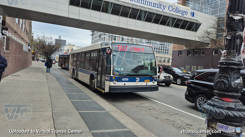 New York City Transit #8470 on the T117 2 shuttle 
New York City Transit #8470 on the T117 2 shuttle 
