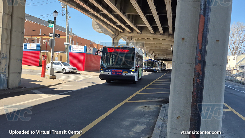 New York City Transit #8470 on the T354 A shuttle 
New York City Transit #8470 on the T354 A shuttle 
