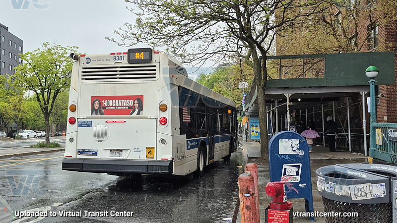 New York City Transit #8381 on the 4 shuttle 
New York City Transit #8381 on the 4 shuttle 
