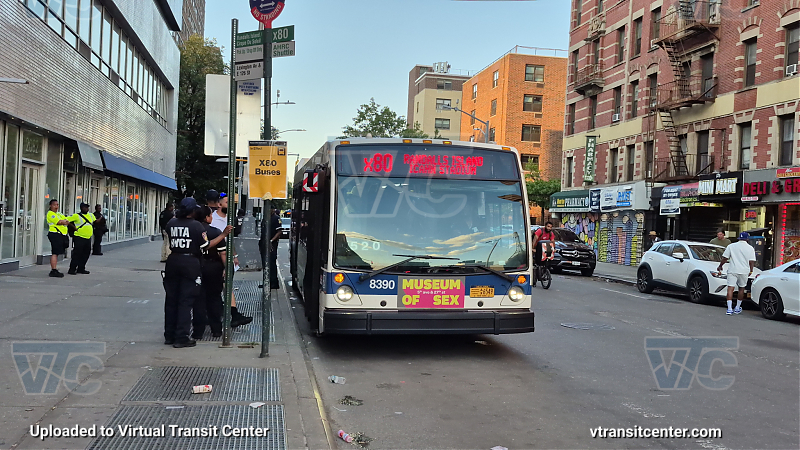 New York City Transit #8390 on the X80
New York City Transit #8390 on the X80
