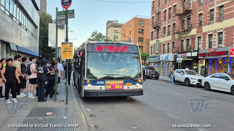 New York City Transit #8390 on the X80
New York City Transit #8390 on the X80
