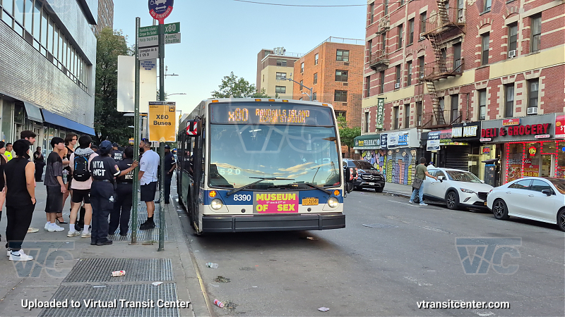 New York City Transit #8390 on the X80
New York City Transit #8390 on the X80

