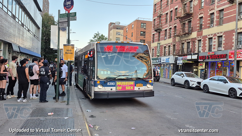 New York City Transit #8390 on the X80
New York City Transit #8390 on the X80

