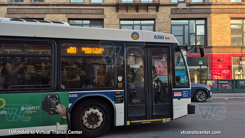 New York City Transit #8390 on the X80
New York City Transit #8390 on the X80
