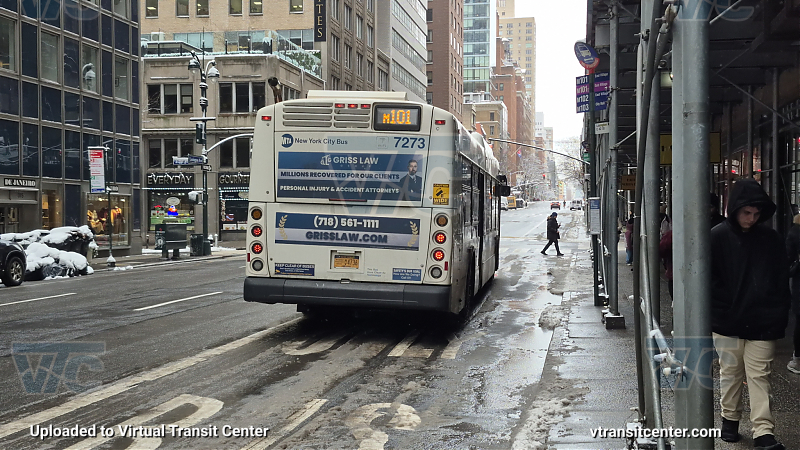 New York City Transit #7273 on the M101
New York City Transit #7273 on the M101
