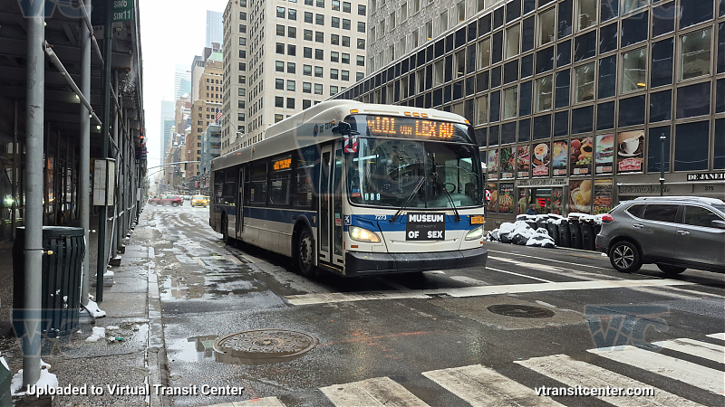New York City Transit #7273 on the M101
New York City Transit #7273 on the M101
