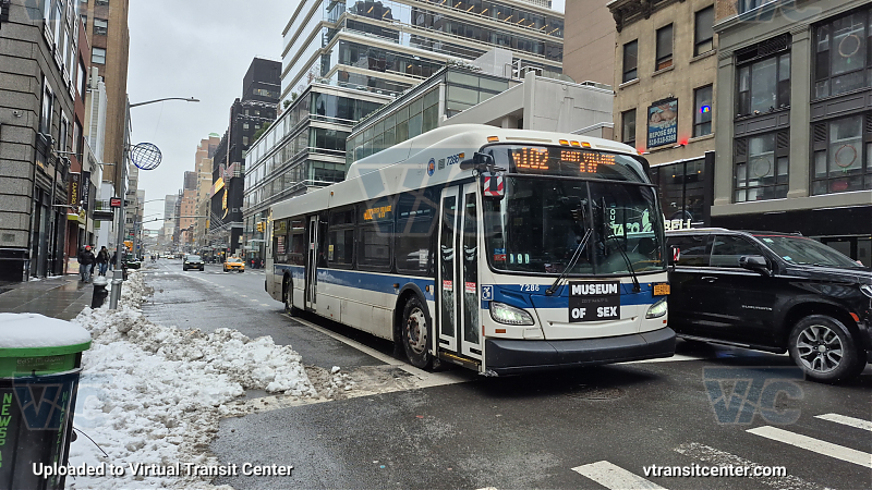 New York City Transit #7286 on the M102
New York City Transit #7286 on the M102
