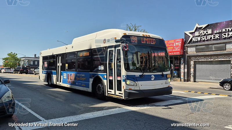 2015 NFI XD40 #7374 on the Q98
2015 NFI XD40 #7374 on the Q98
