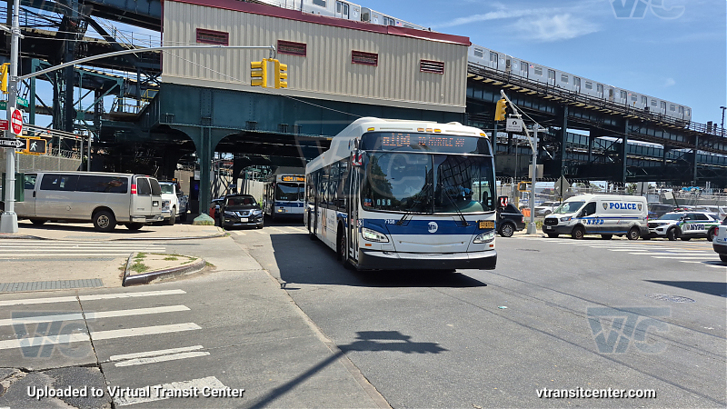 2015 NFI XD40 #7108 on the B104 J shuttle
2015 NFI XD40 #7108 on the B104 J shuttle
