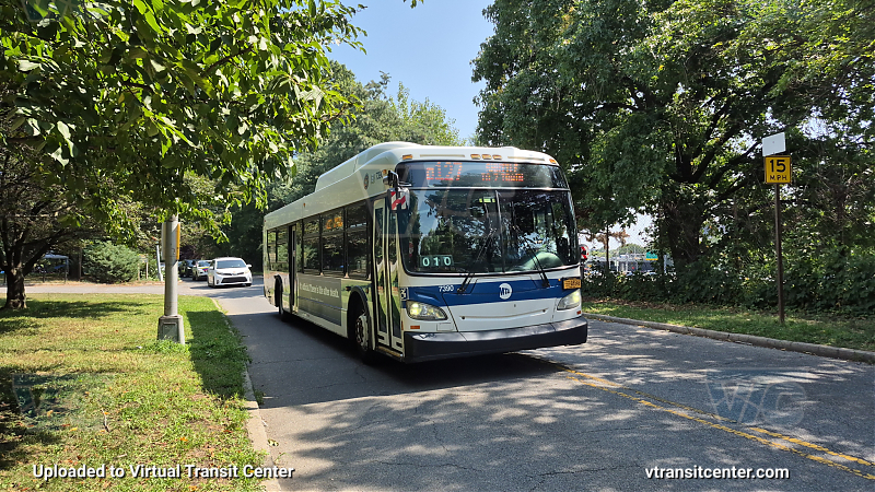 MTA New York City 7390 on the Q127 Dragon Boat Shuttle 
2015 NFI XD40 #7390 on the Q127 Dragon Boat Shuttle 
