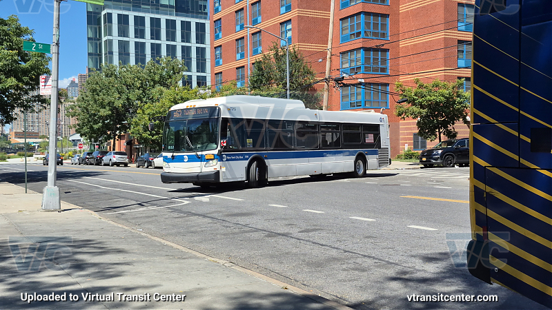 2015 NFI XD40 #7215 on the B62
2015 NFI XD40 #7215 on the B62
