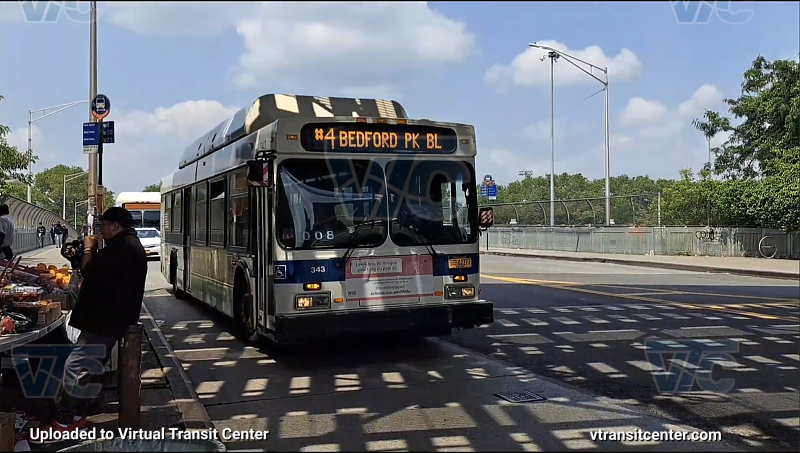 2012 NFI C40LF #343 on the 4 shuttle 
2012 NFI C40LF #343 on the 4 shuttle 
