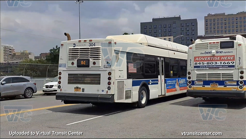 2012 NFI C40LF #304 on the 4 shuttle 
2012 NFI C40LF #304 on the 4 shuttle 
