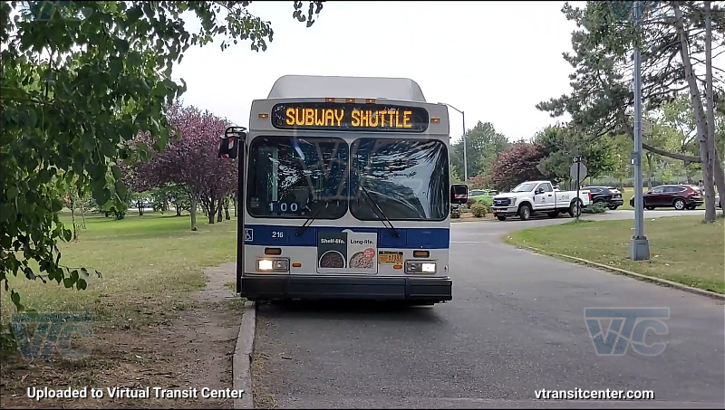 2011 NFI C40LF #216 on the Dragon Boat Shuttle 
2011 NFI C40LF #216 on the Dragon Boat Shuttle 
