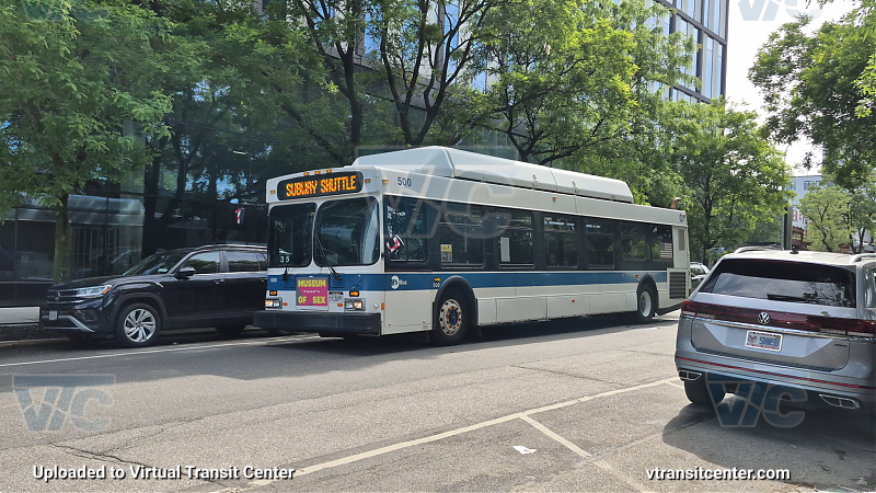 MTA New York City 500 on the T433 J shuttle 
Subway Shuttle
