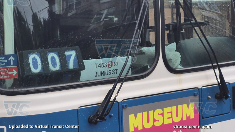 New York City Transit Bus #490 on the T453 3 shuttle 
New York City Transit Bus #490 on the T453 3 shuttle 
