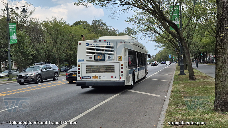 2012 NFI C40LF #458 on the 3/4 shuttle
2012 NFI C40LF #458 on the 3/4 shuttle
