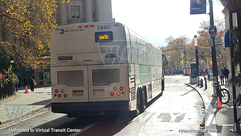 MTA New York City 2440 on the SIM1C
2011 Prevost X3-45 #2440 on the SIM1C
