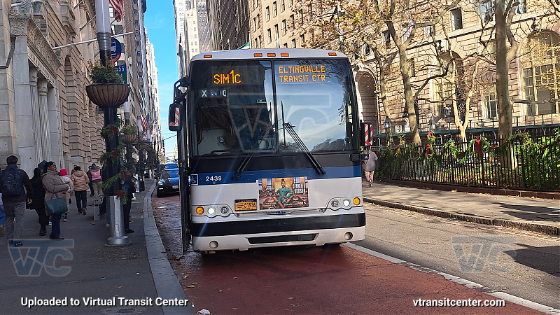 MTA New York City 2439 on the SIM1C
2011 Prevost X3-45 #2439 on the SIM1C
