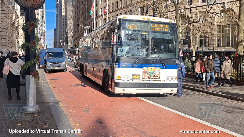 MTA New York City 2440 on the SIM1C
2011 Prevost X3-45 #2440 on the SIM1C
