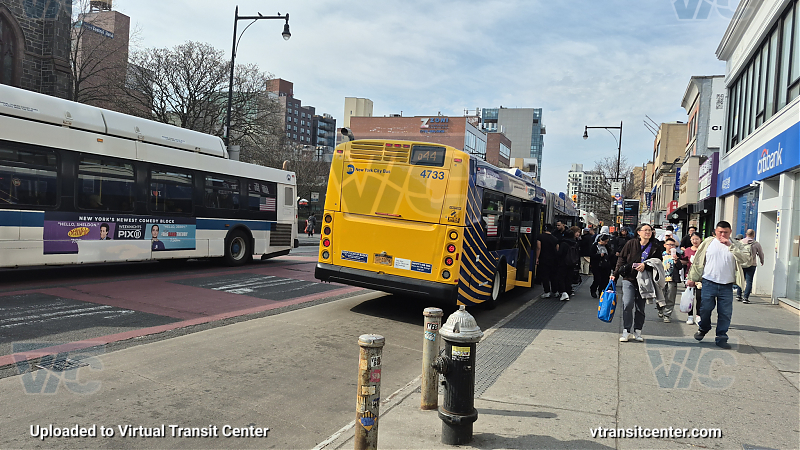 2012 NFI XD60 #4733 on the Q44-SBS
2012 NFI XD60 #4733 on the Q44-SBS
