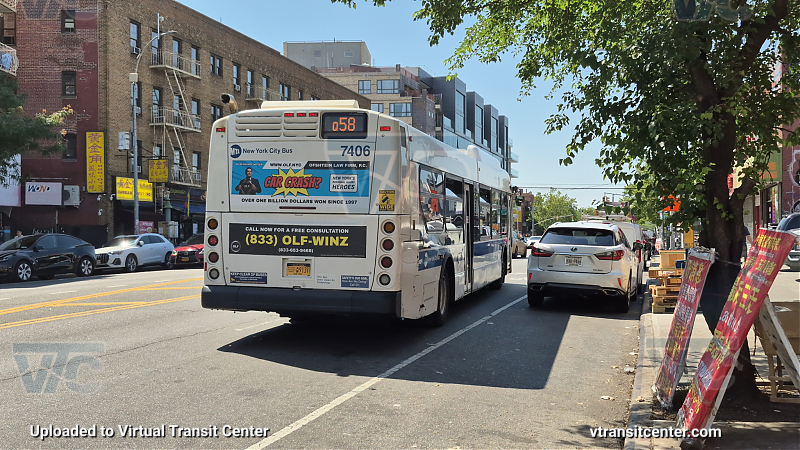 2015 NFI XD40 #7406 on the Q58
2015 NFI XD40 #7406 on the Q58

