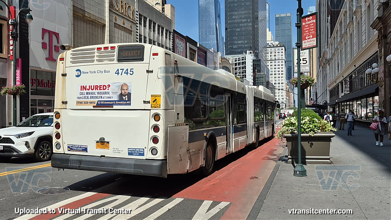2012 NFI XD60 #4745 on the M34A-SBS
2012 NFI XD60 #4745 on the M34A-SBS
