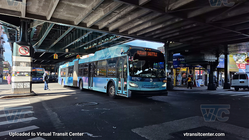 MTA New York City 6274 (LGA Link) on the Q107 7 shuttle
2020 NFI XD60 #6274 (LGA Link) on the Q107 7 shuttle 
