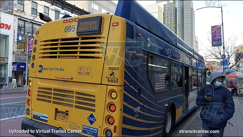 2018 NFI XN40 #695 on the A/C shuttle
2018 NFI XN40 #695 on the A/C shuttle
