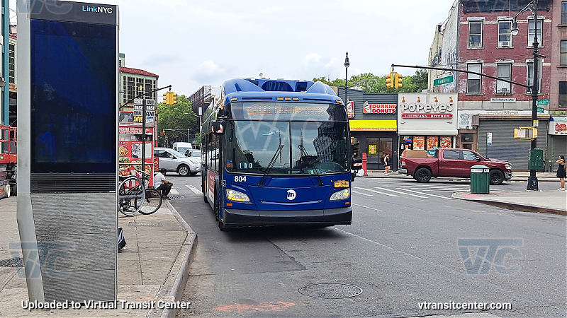 2017 New Flyer XN40 #804 on the B101 Franklin Ave Shuttle 
2017 New Flyer XN40 #804 on the B101 Franklin Ave Shuttle 
