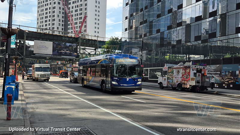 New York City Transit Bus #7946 on the G shuttle 
New York City Transit Bus #7946 on the G shuttle 
