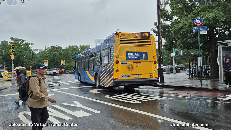 MTA Bus Company #9195 on the Q29
MTA Bus Company #9195 on the Q29
