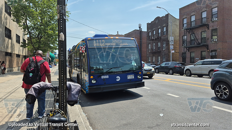 MTA Bus Company #8988 on the Q112
MTA Bus Company #8988 on the Q112
